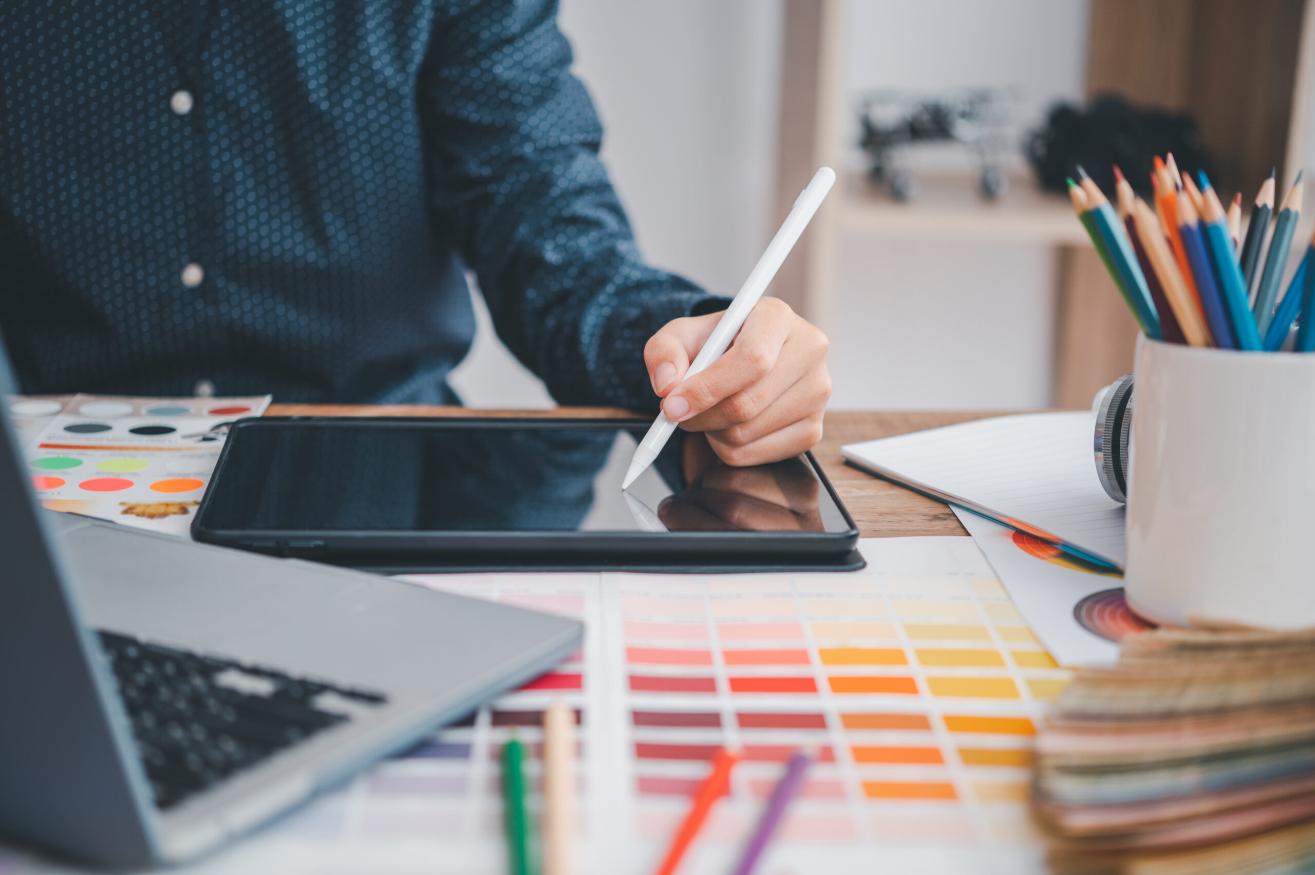 Designer working
